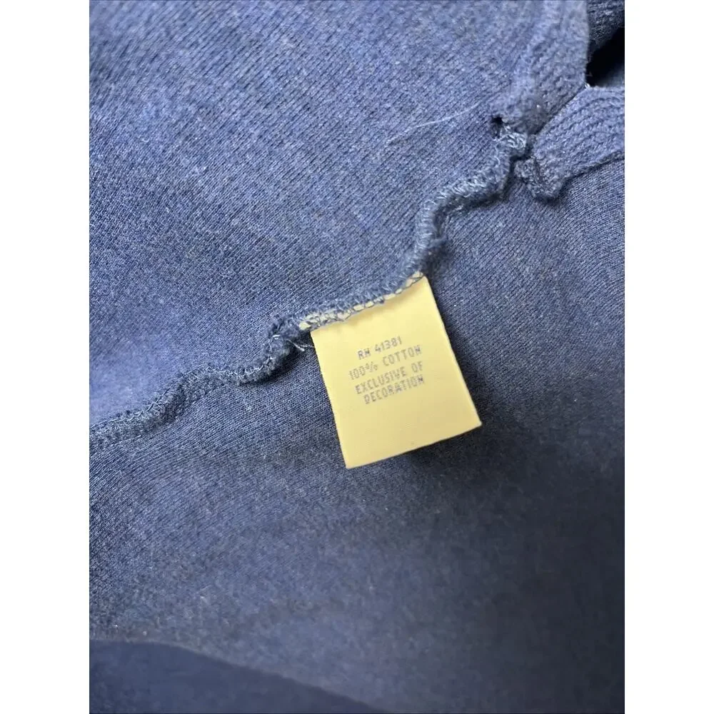 Polo Ralph Lauren 1/4 Zip Pullover Sweatshirt Men’s jumper Blue Pony Cotton